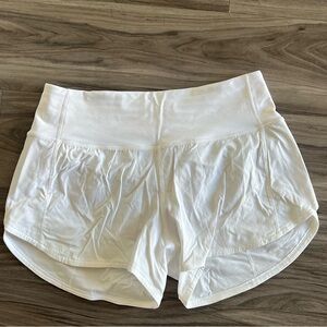 Lululemon white align shorts